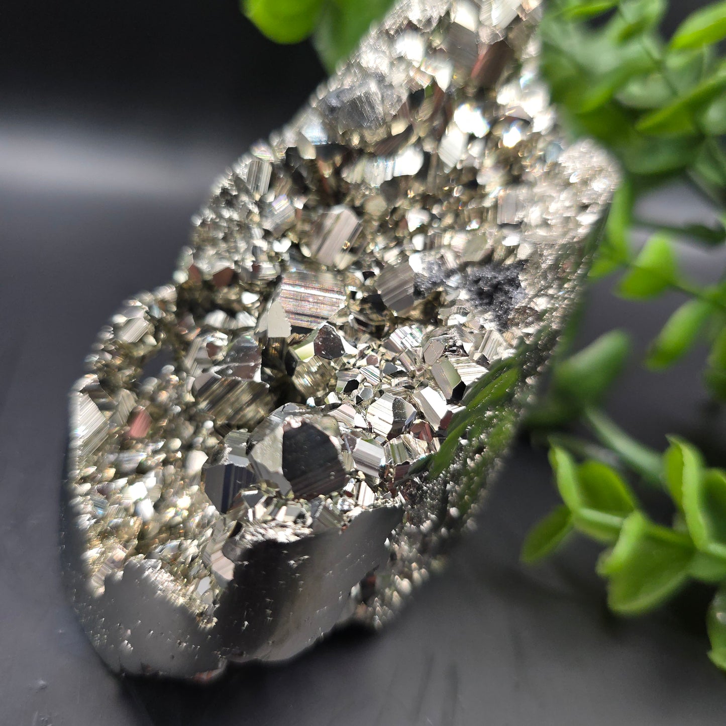 Pyrite freeform from Peru