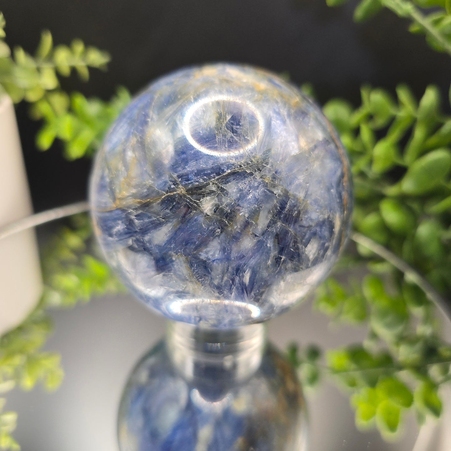 Blue Kyanite Sphere from Brazil