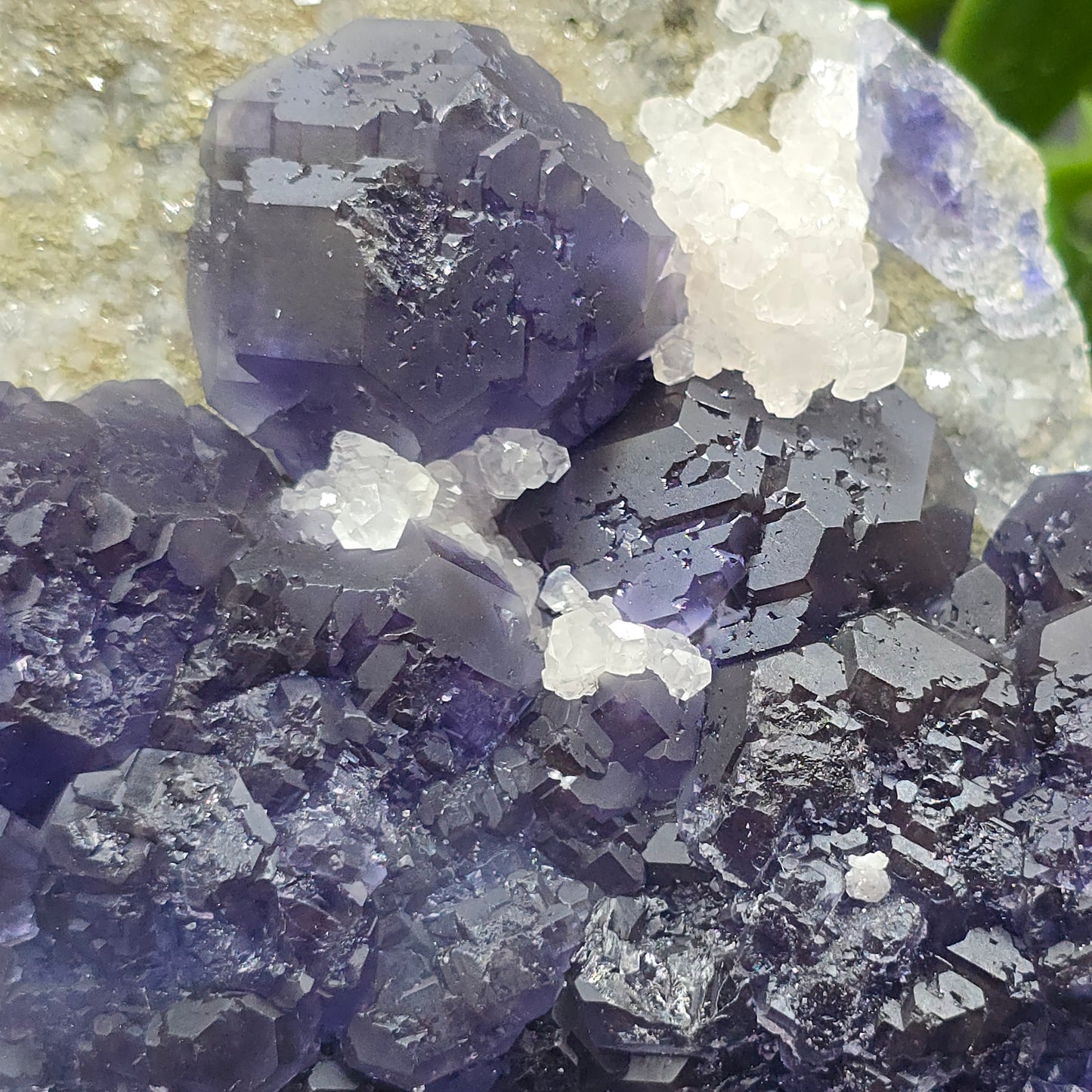 Tanzanite Fluorite from China