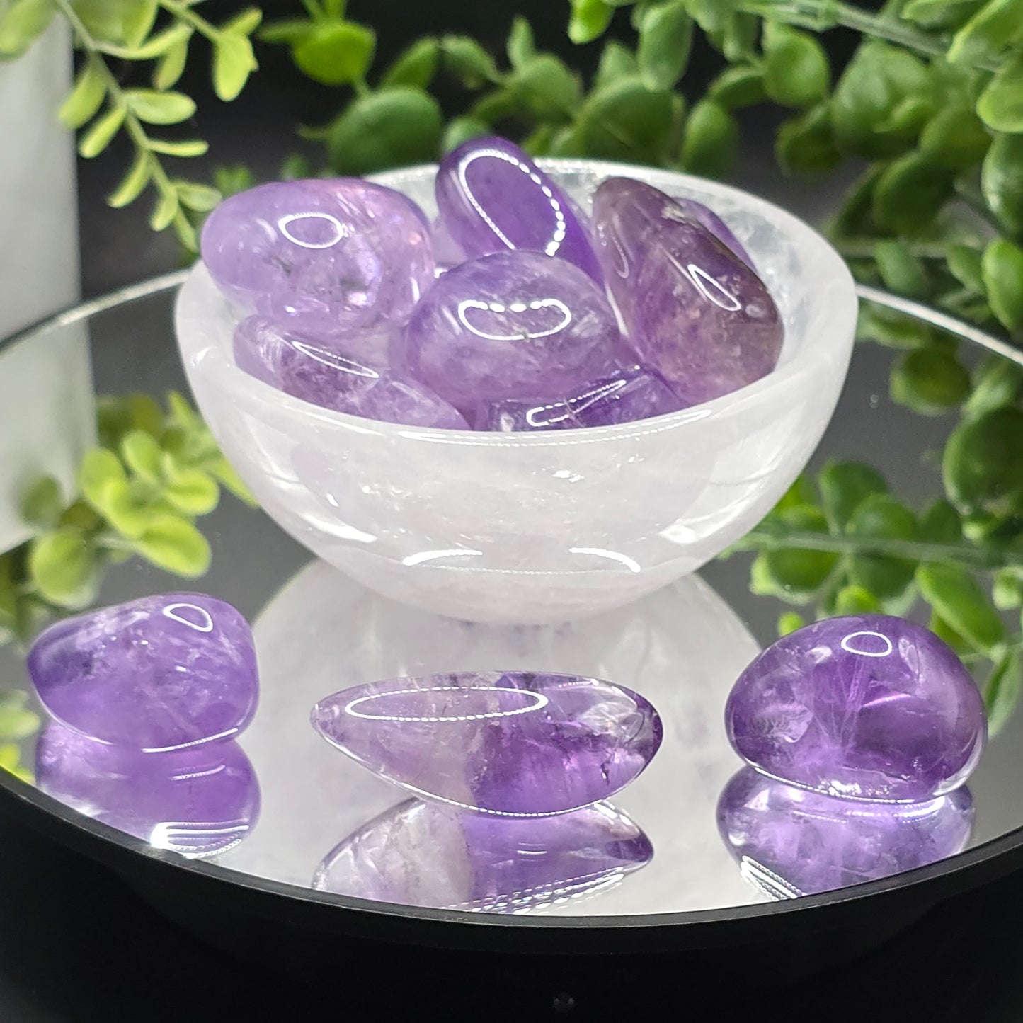 Amethyst tumbles