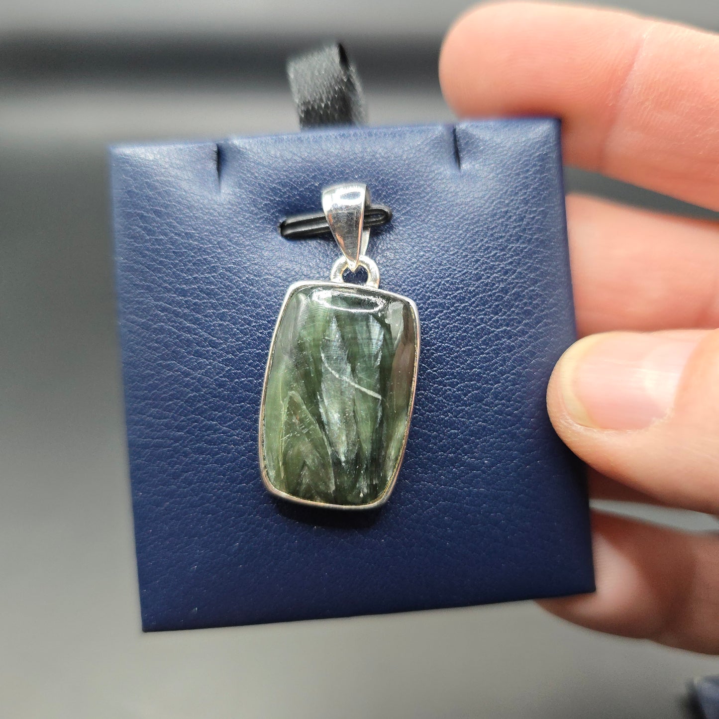 Seraphinite pendant