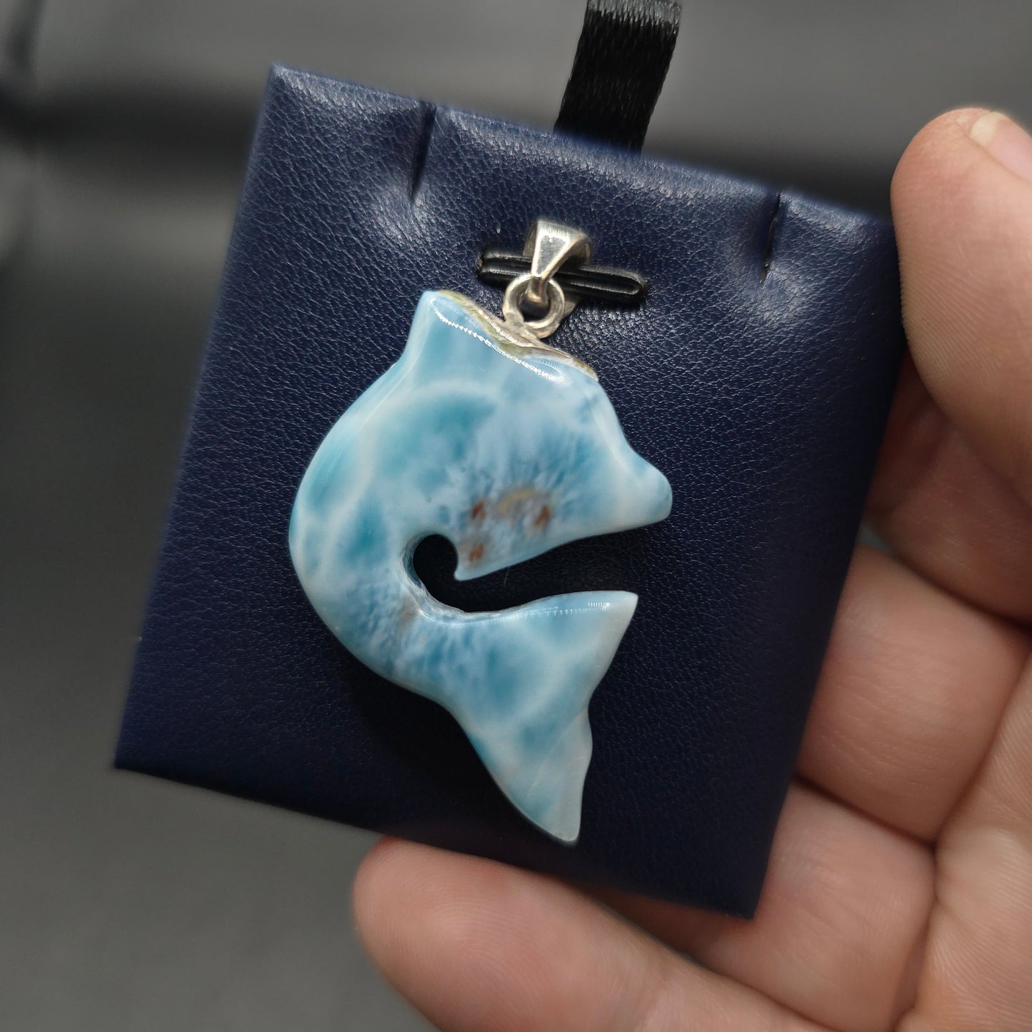 Larimar pendant