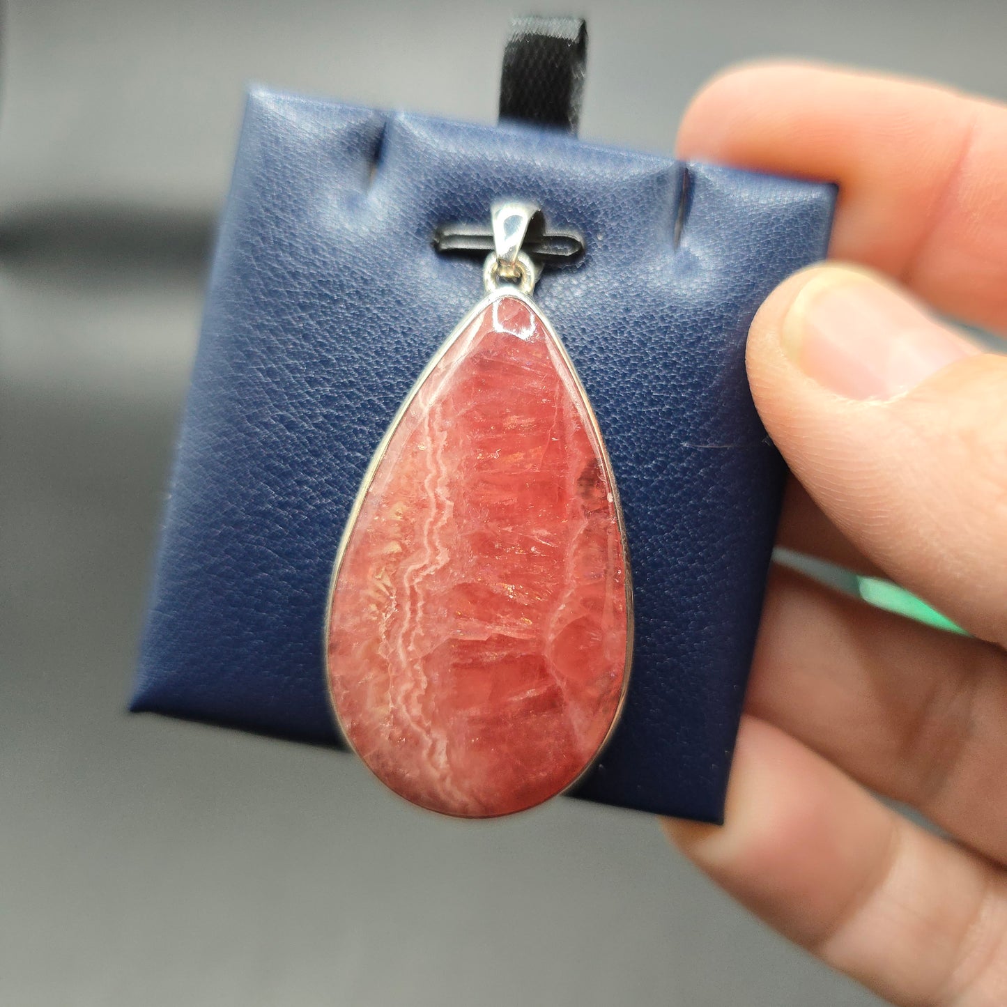 Rhodochrosite Pendant