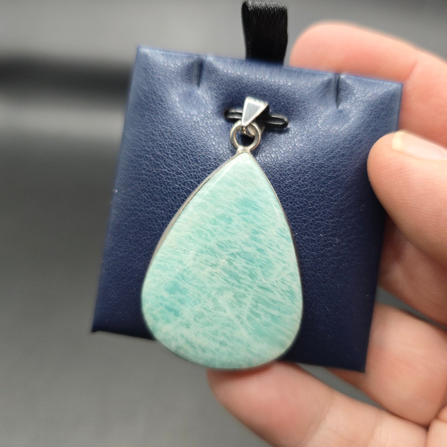 Amazonite pendant