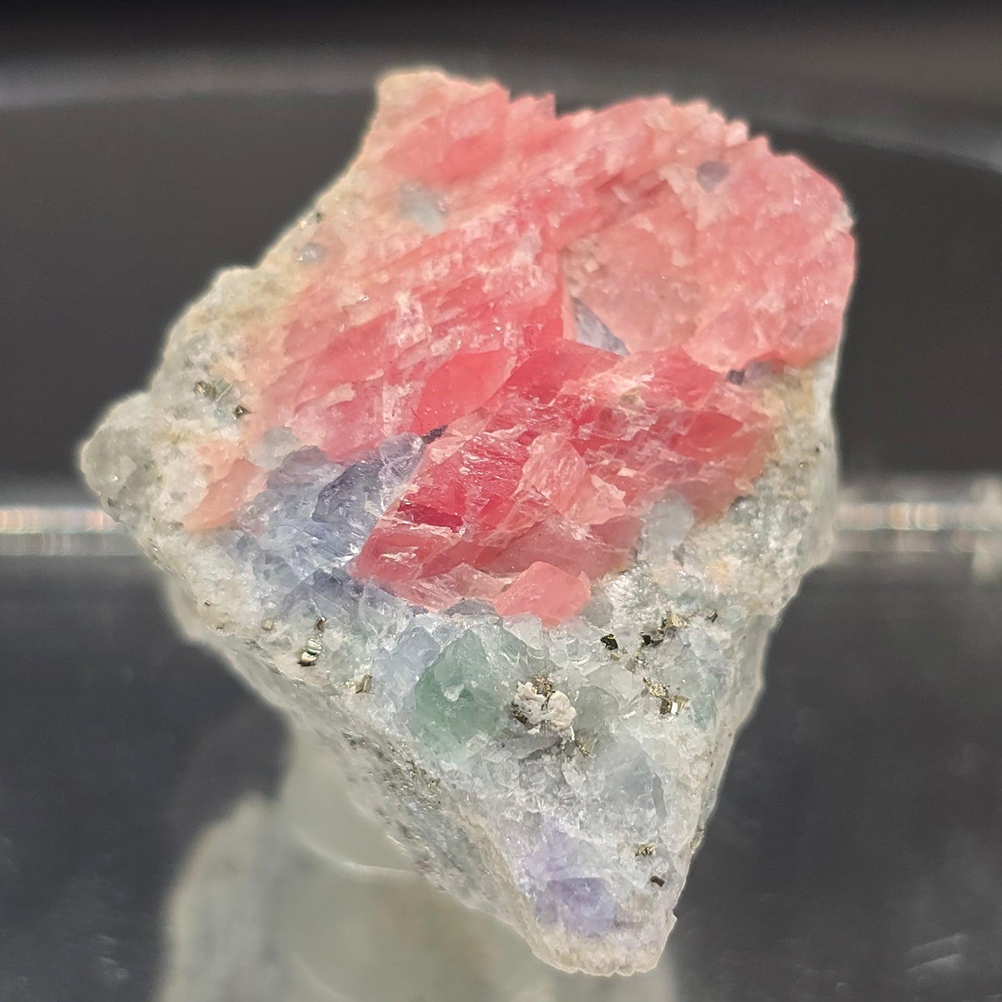 Rhodochrosite Fluorite Pyrite Sweetwater Mine Missouri