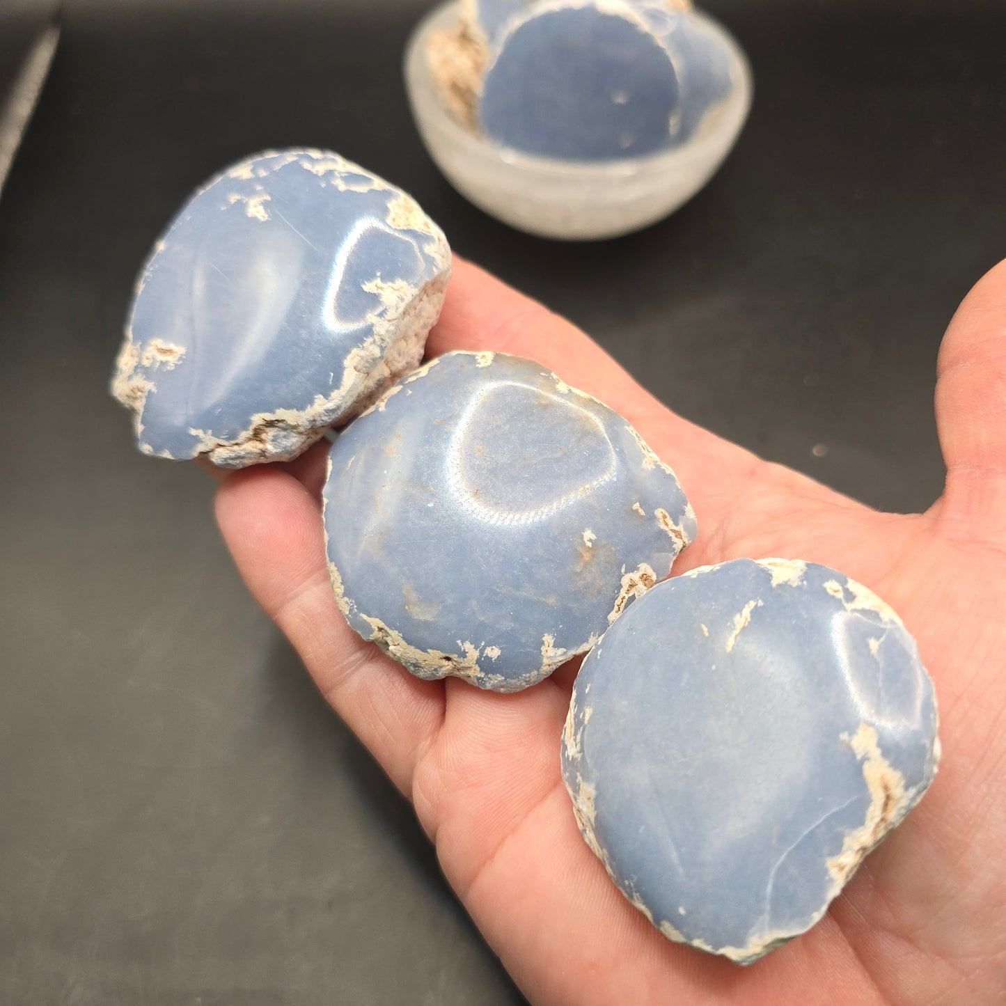 Angelite Window from Peru