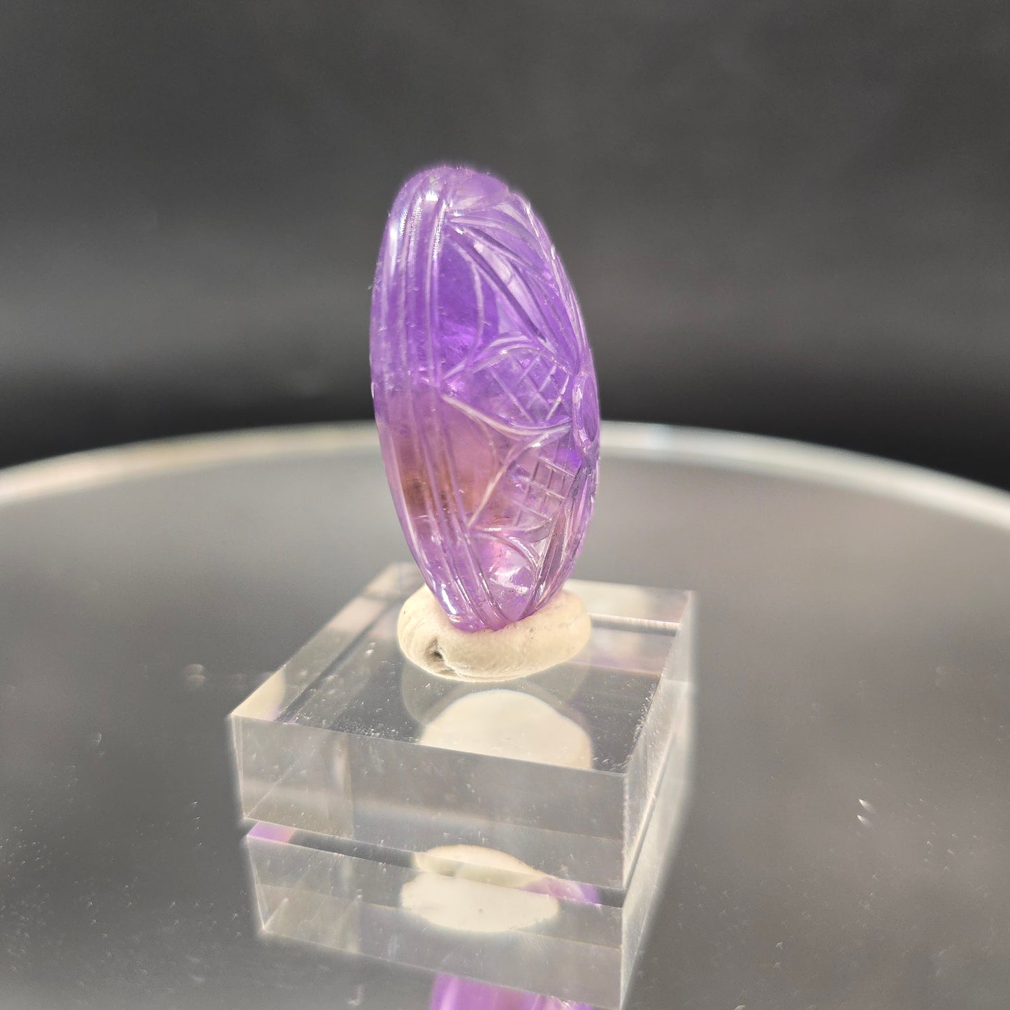 Ametrine carving from Brazil