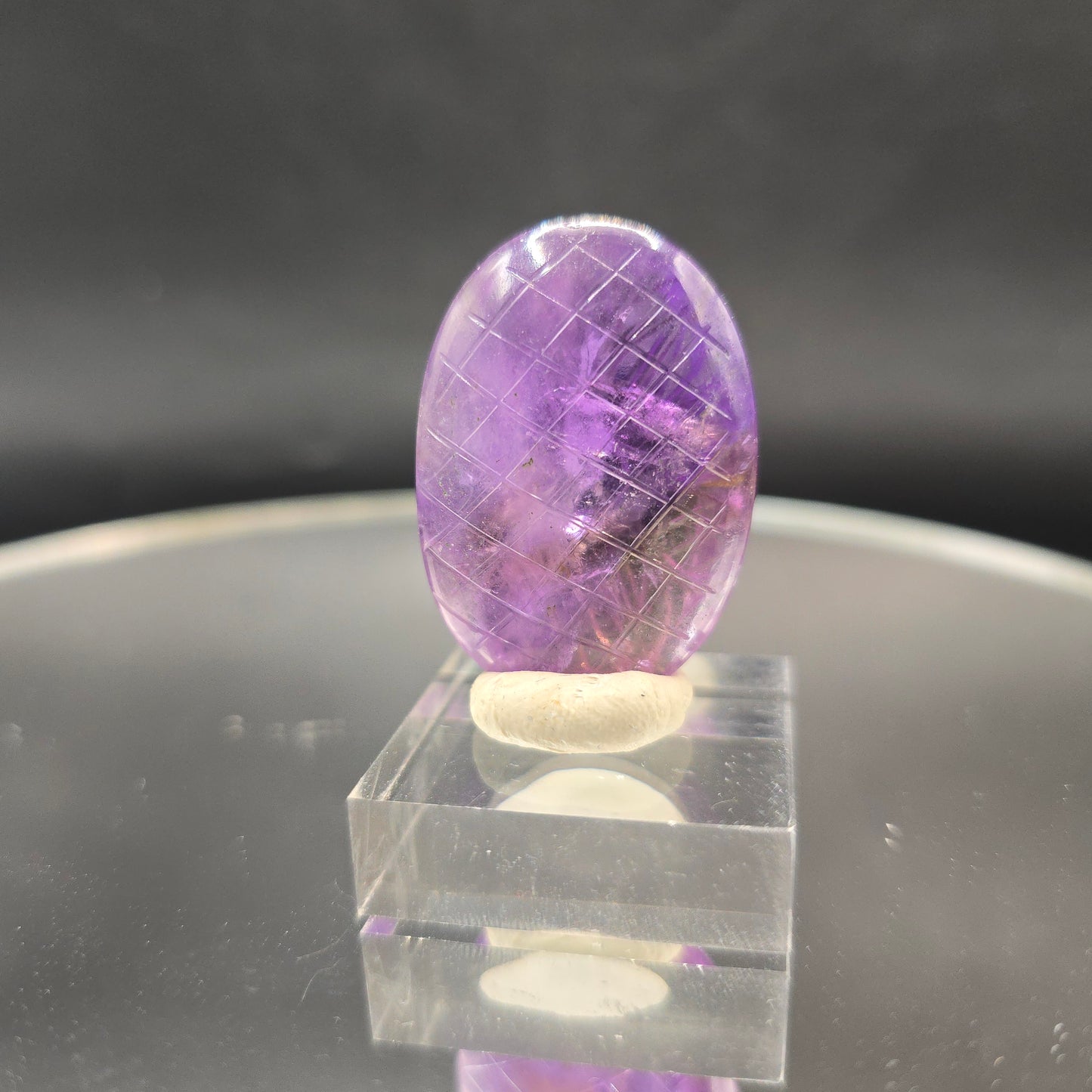 Ametrine carving from Brazil