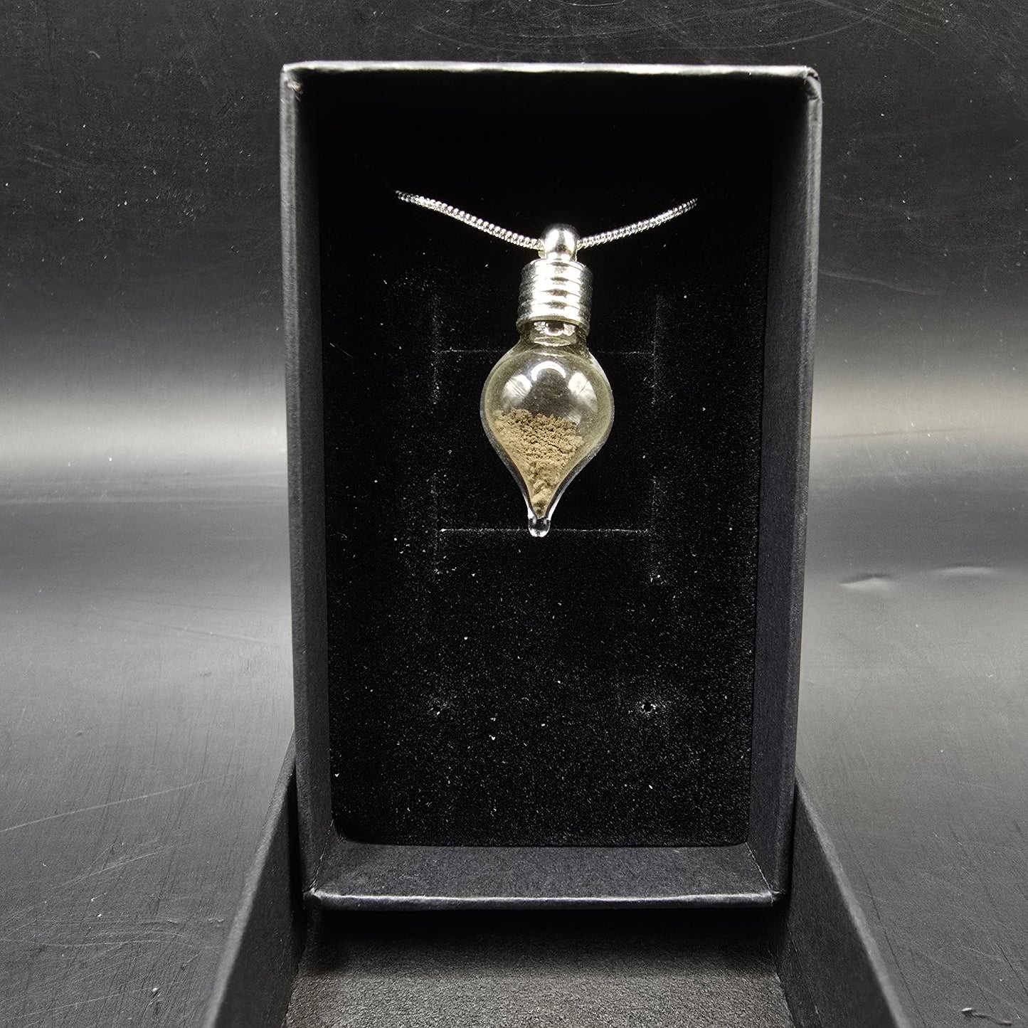 Mars dust pendant