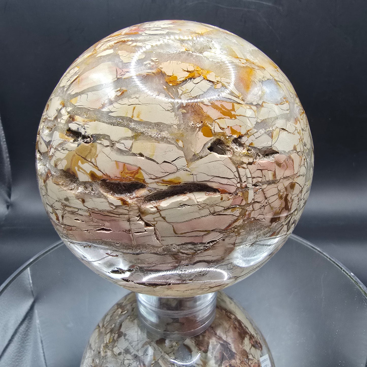 Ibis jasper sphere Madagascar