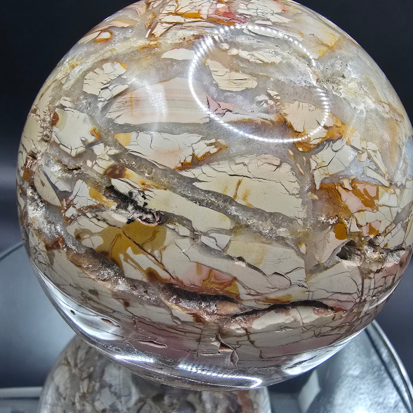 Ibis jasper sphere Madagascar