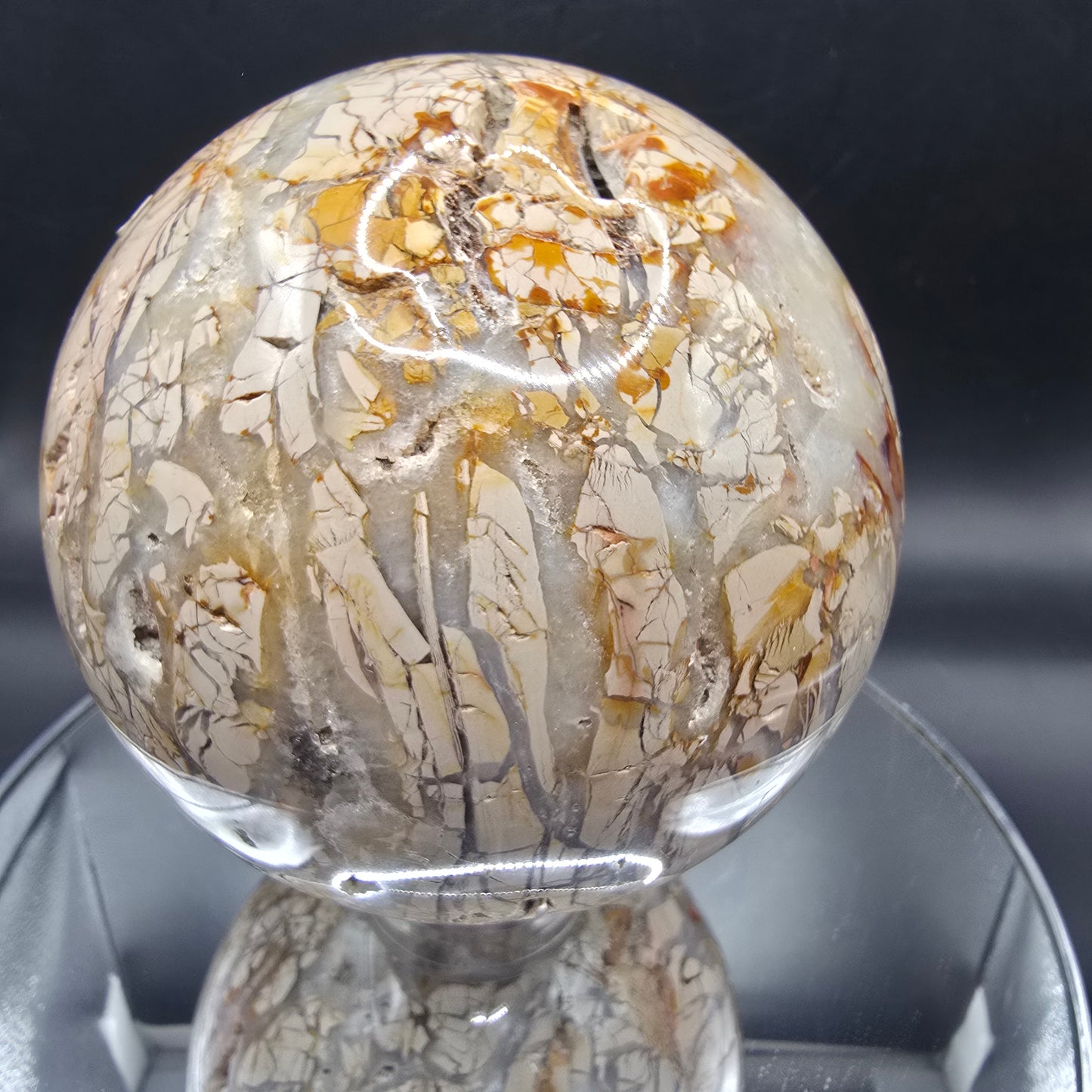 Ibis jasper sphere Madagascar