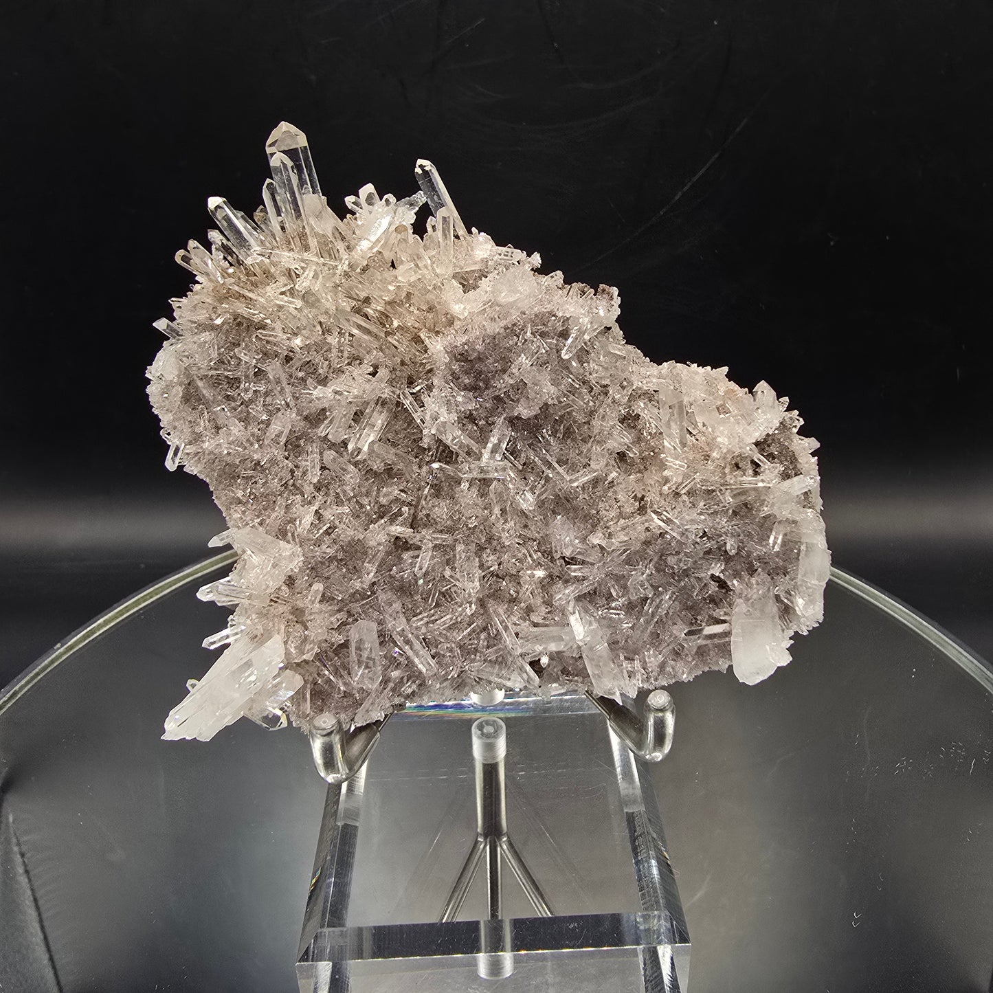 Colombian Pink Lemurian w Hematite