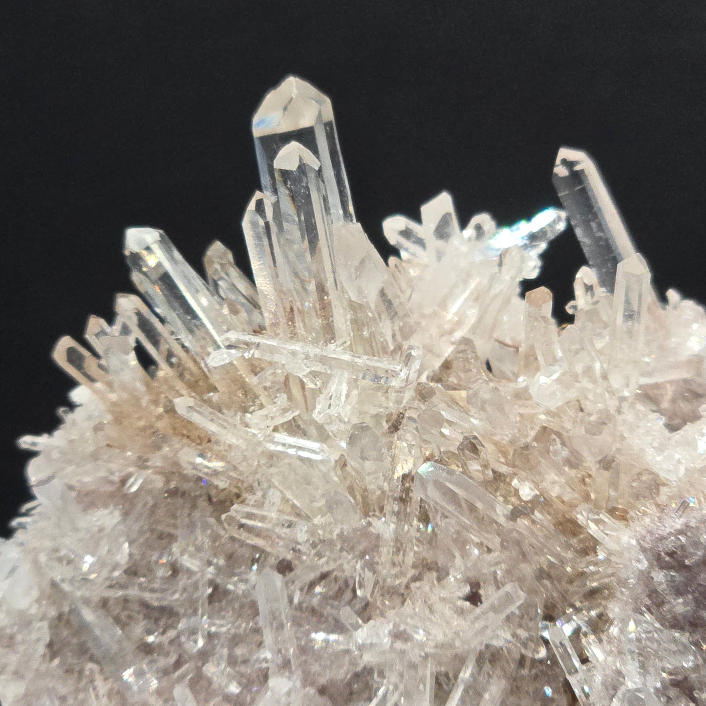 Colombian Pink Lemurian w Hematite