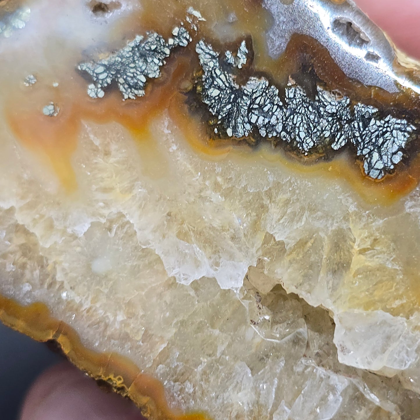 Marcasite in Quartz Indonesia