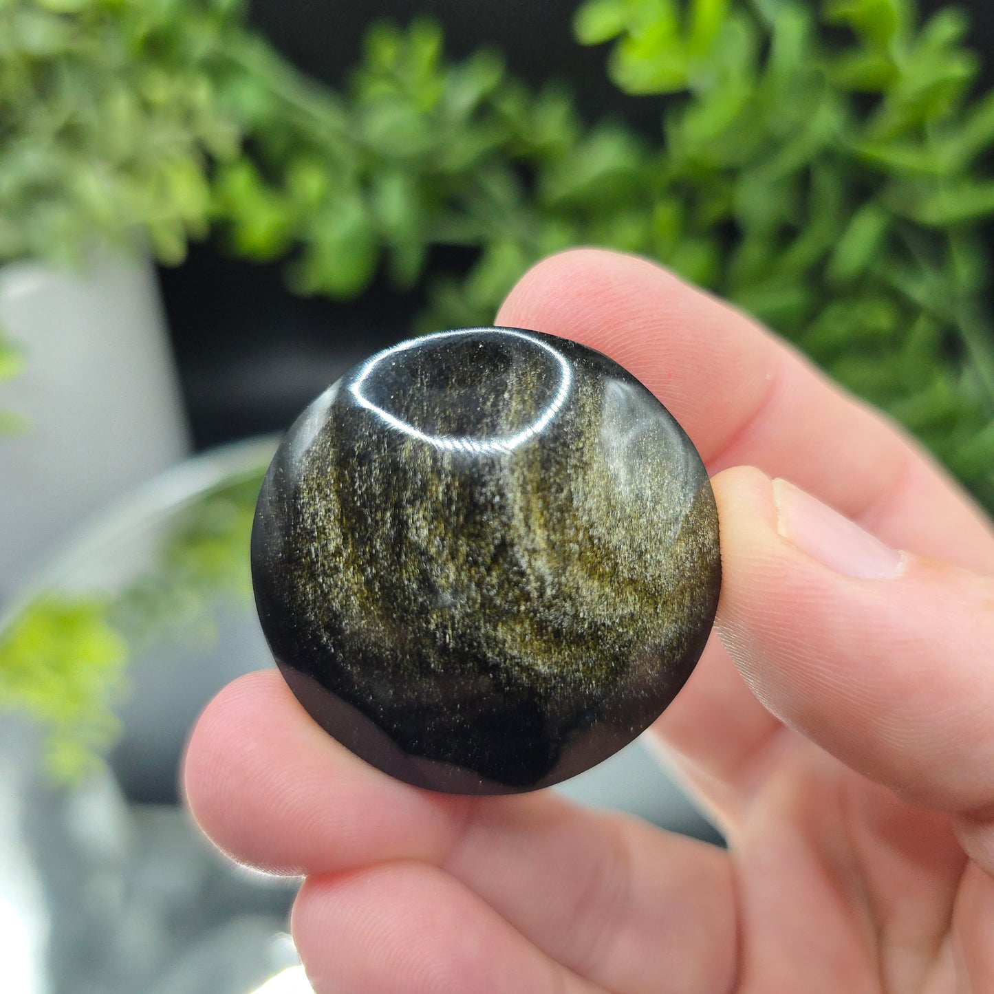 Obsidian coin