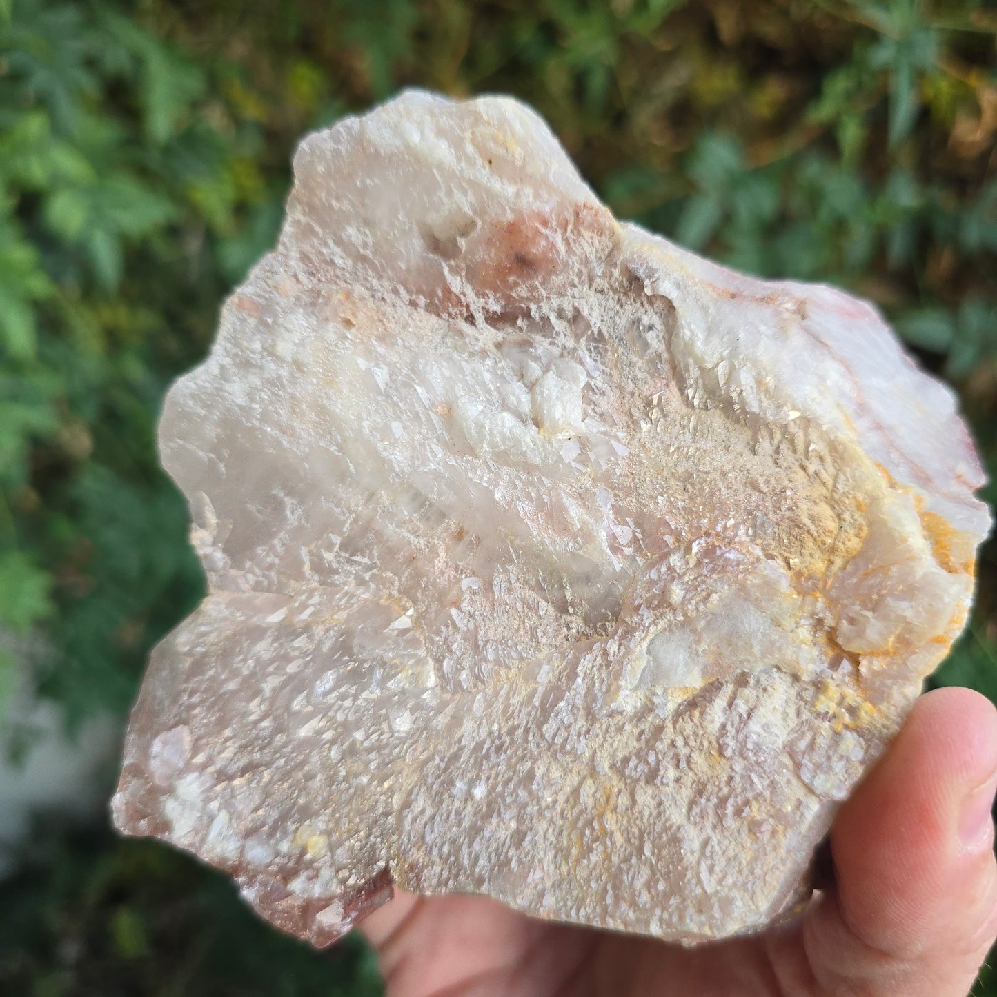 Red quartz from China