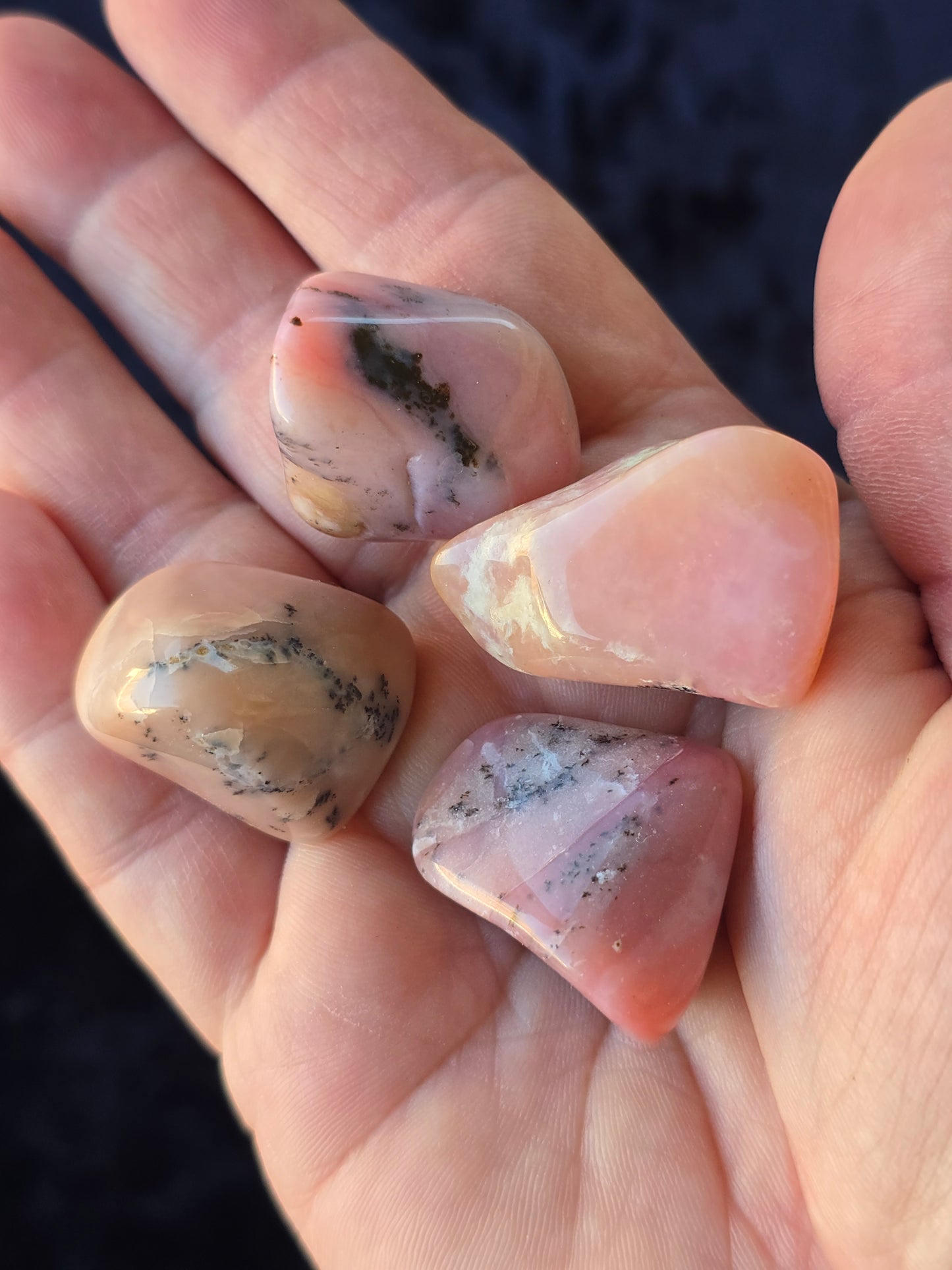 Pink Opal tumble