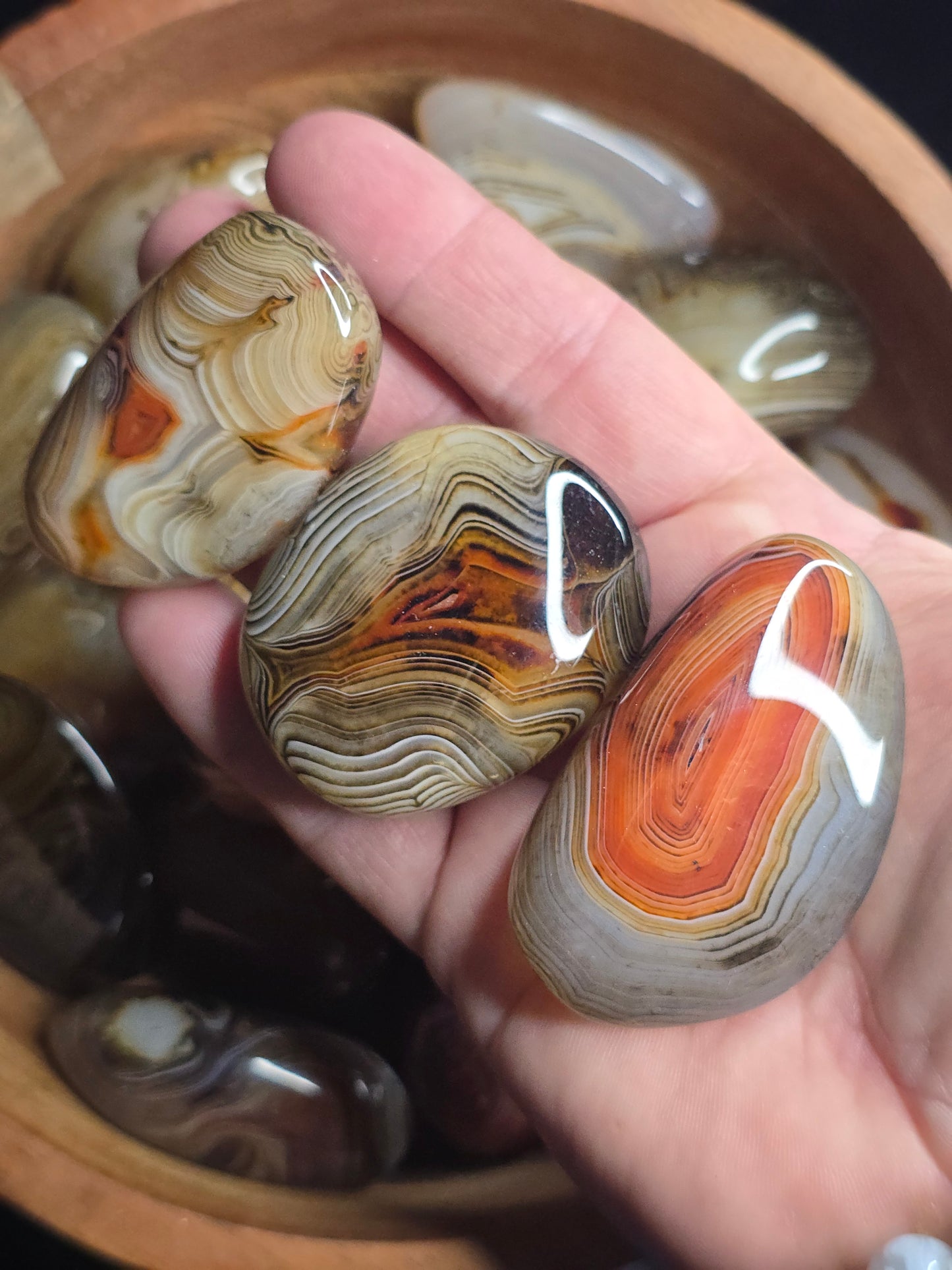 Sardonyx large tumble