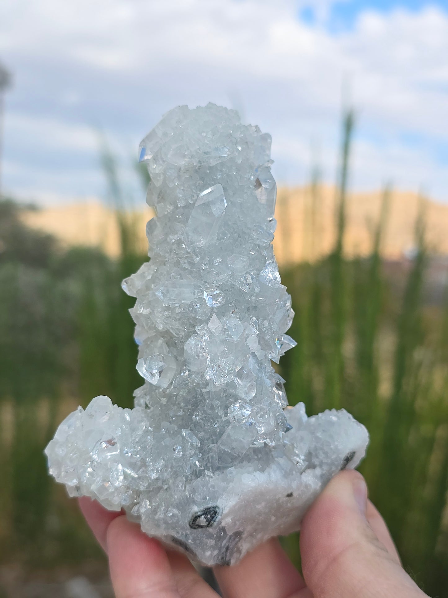 Apophyllite Stalactite India