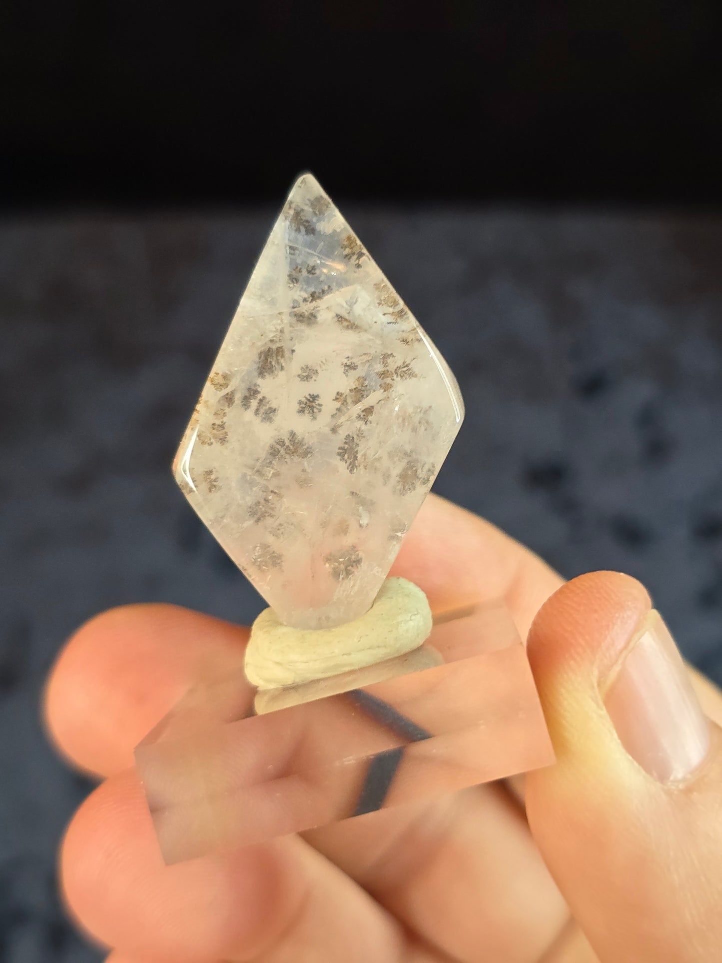 Dendritic Quartz Cabochon