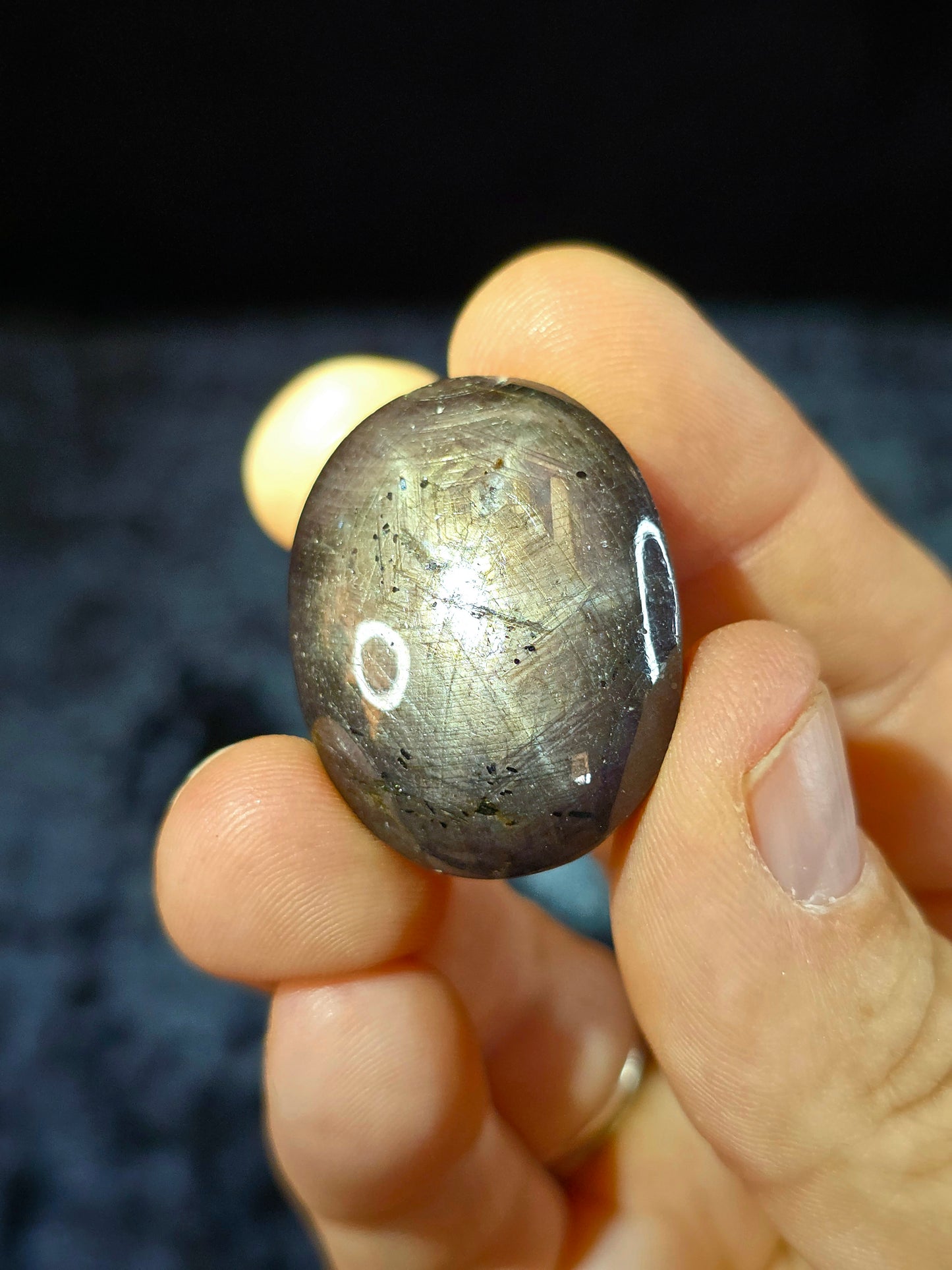 Star Ruby cabochon