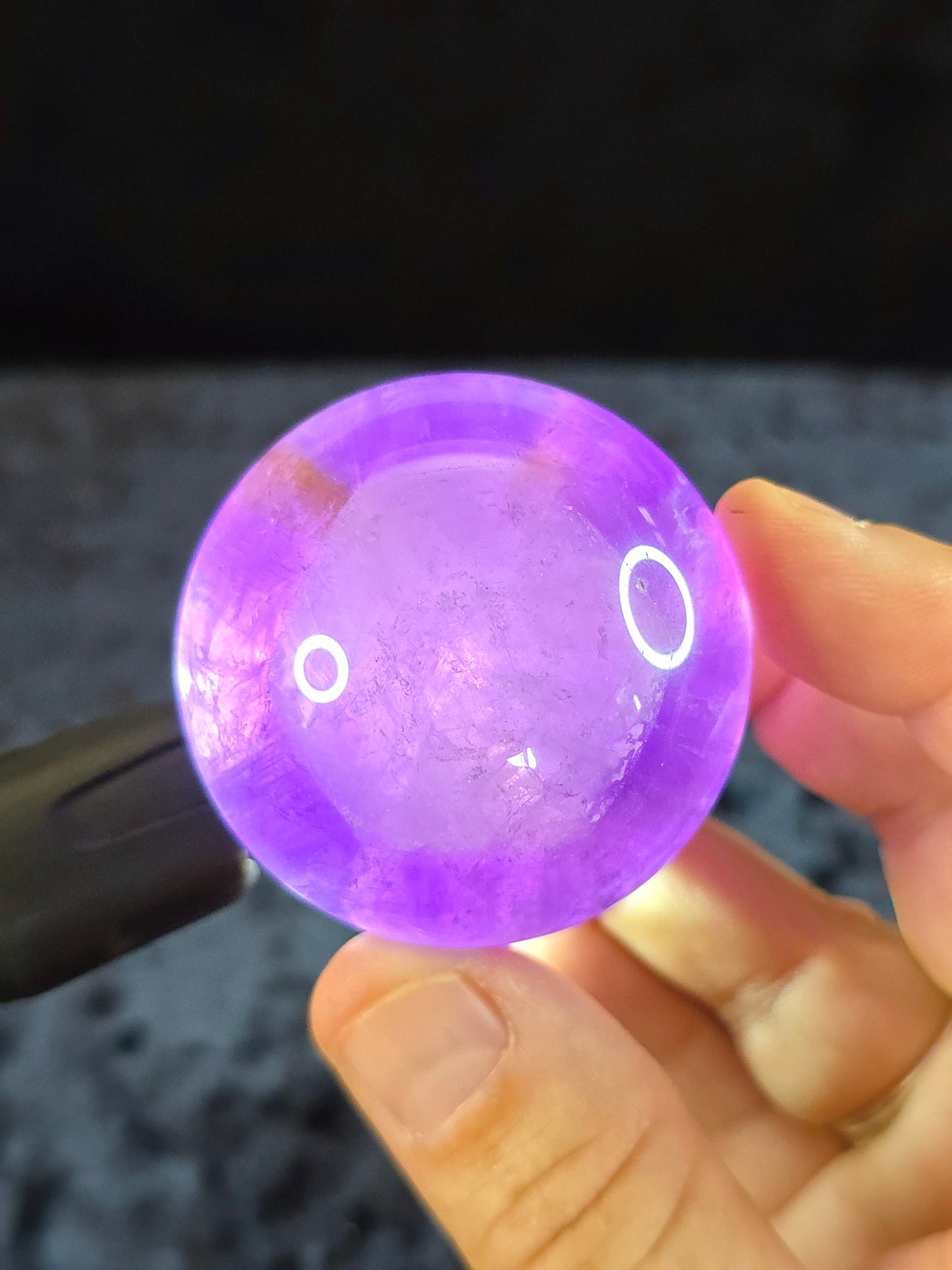 Ametrine sphere from Bolivia