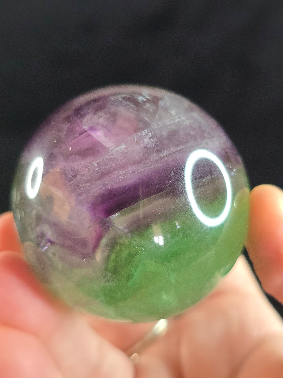 Fluorite sphere