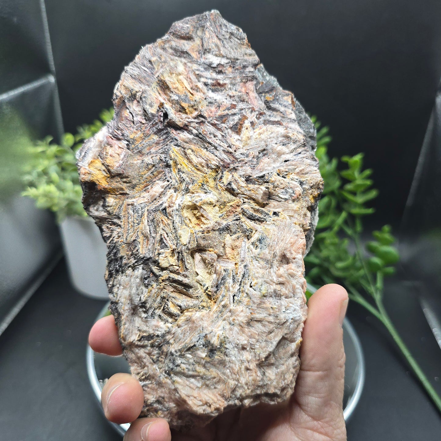 Calcite with hematite inclusions Morocco