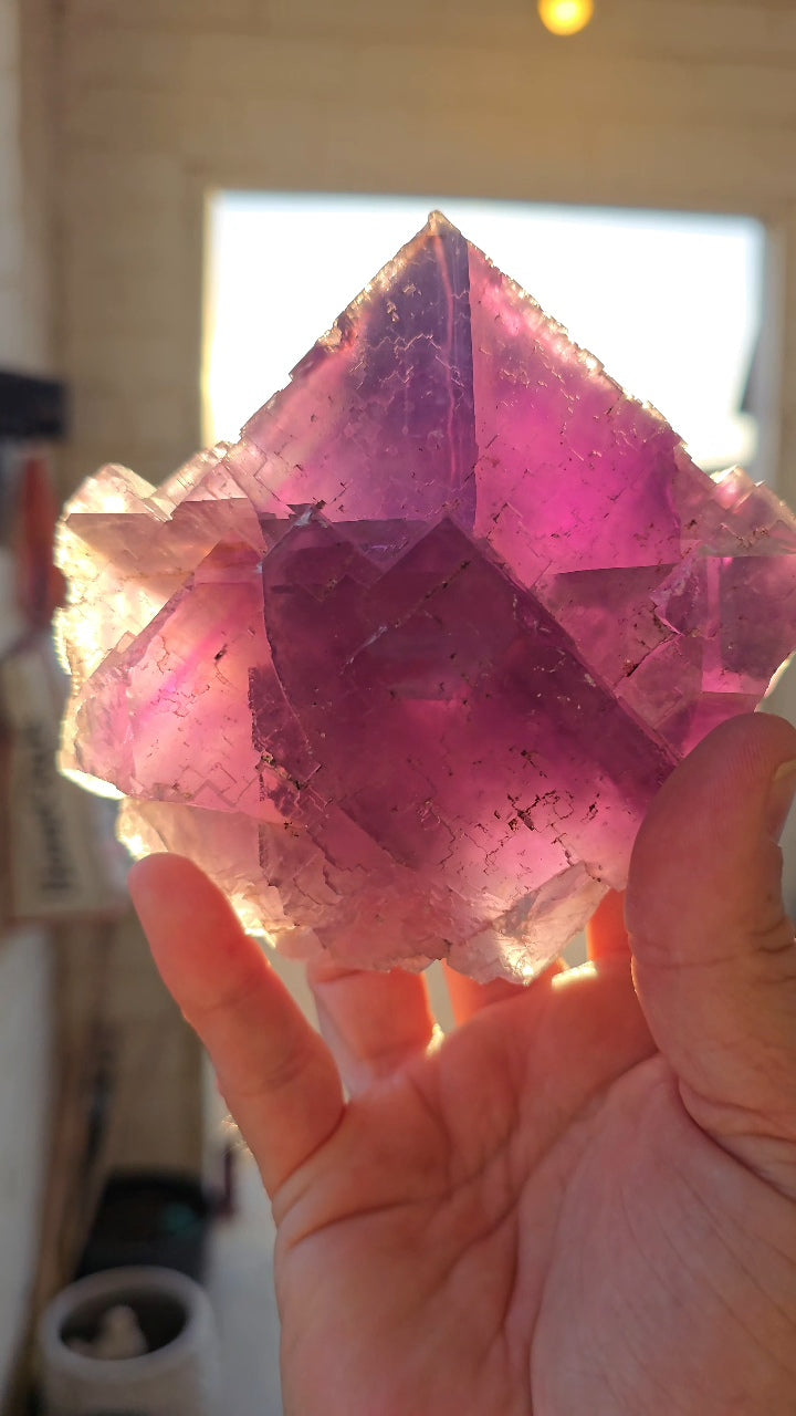 Fluorite from Cave in Rock Illinois