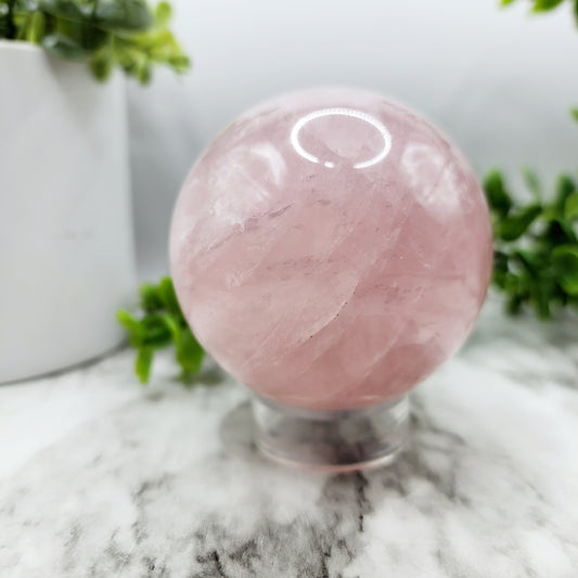 Rose Quartz Sphere