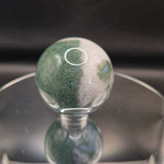 Moss Agate sphere
