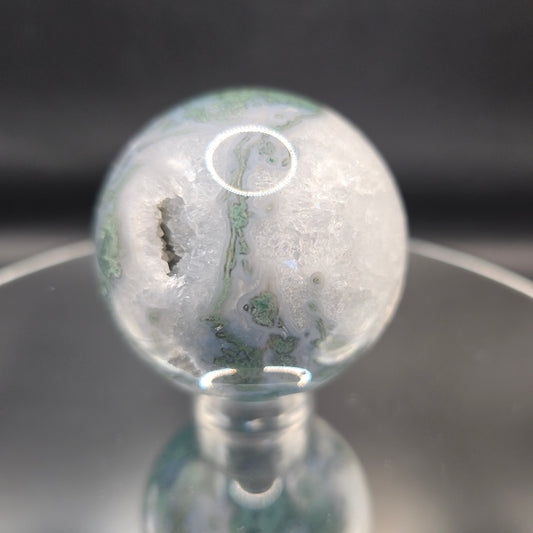 Moss Agate sphere