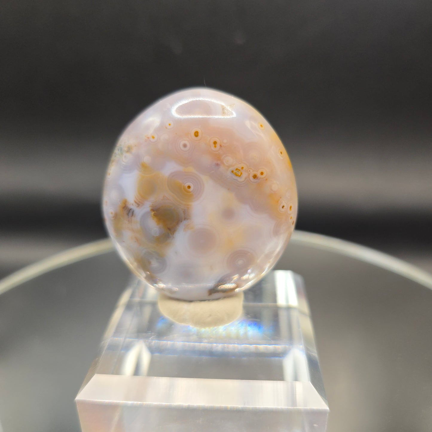 Ocean jasper vein one palm Madagascar