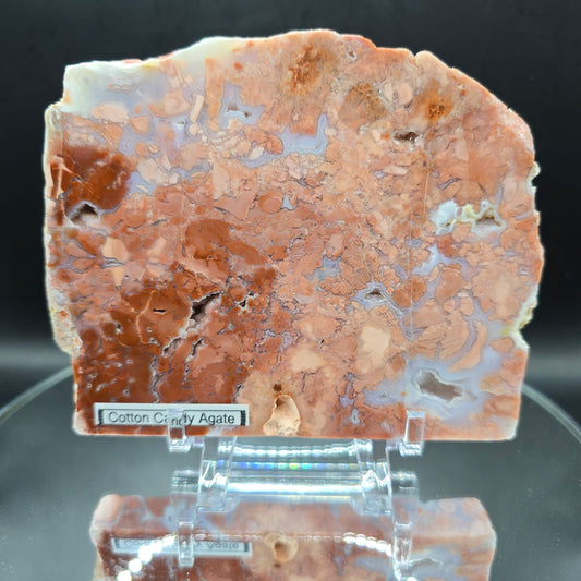 Cotton Candy Agate slab