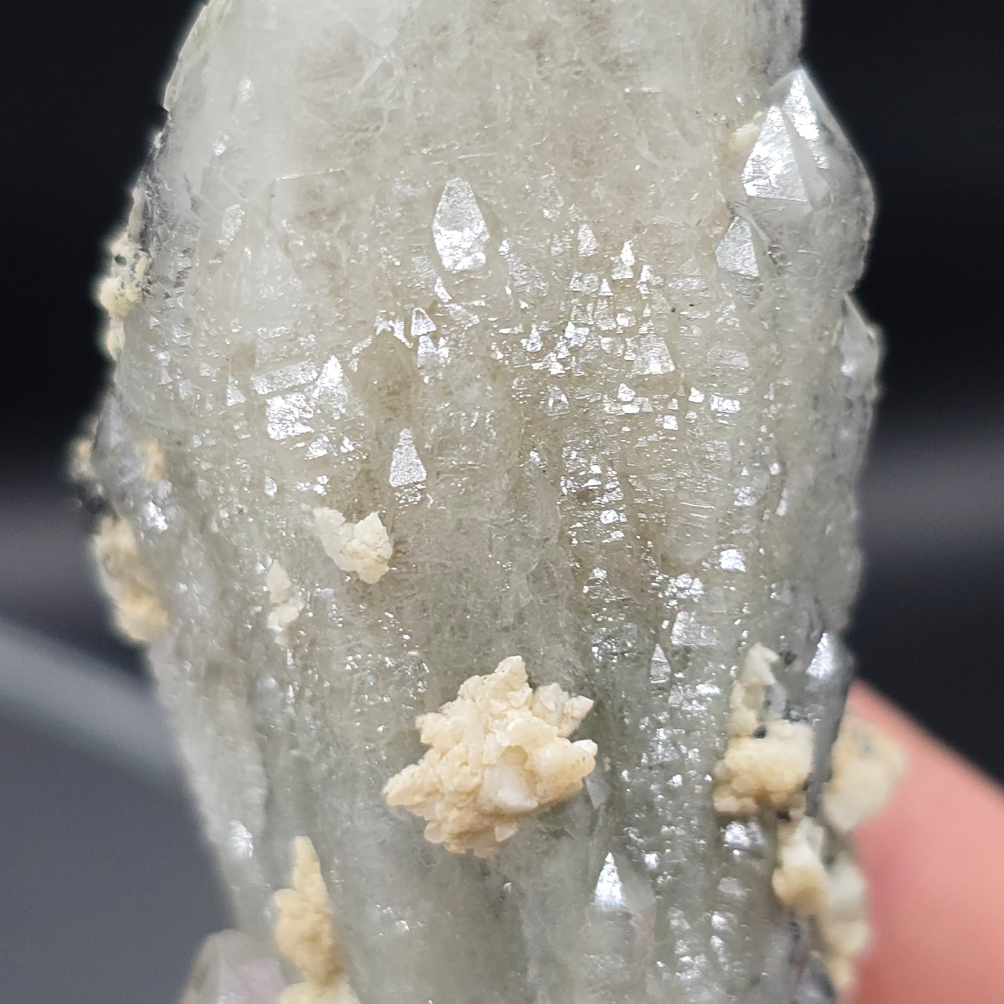 Quartz w Hematite Inner Mongolia