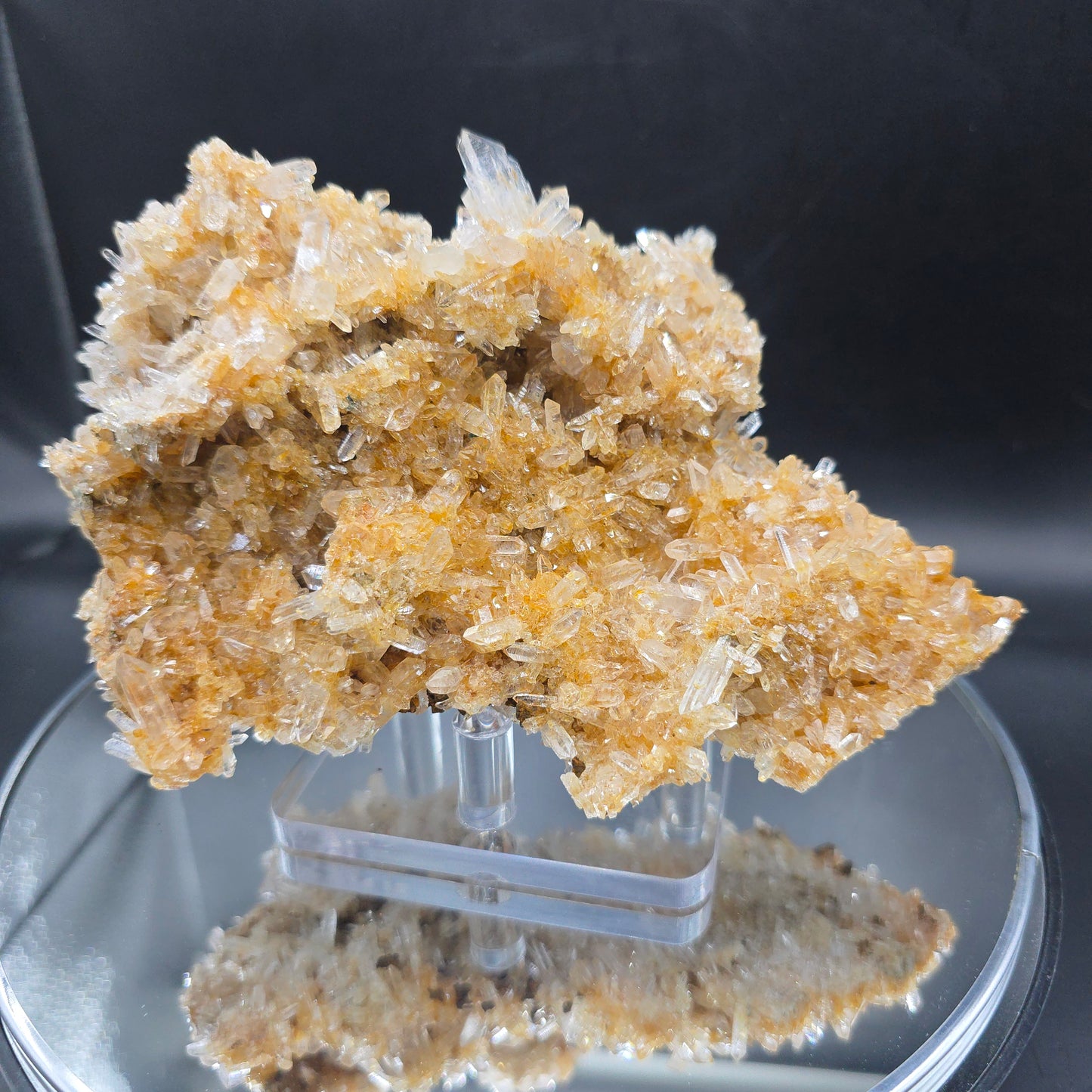 Colombian Pink Lemurian w iron inclusions
