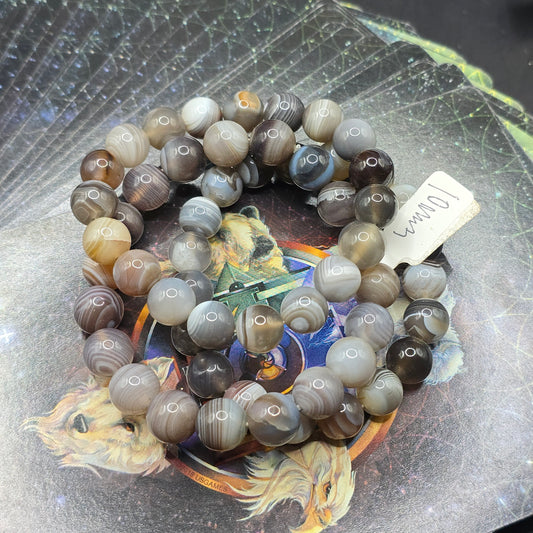 Botswana Agate bracelet 10mm