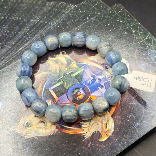Blue Kyanite bracelet 11.5mm