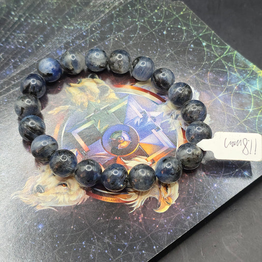 Blue Kyanite bracelet 11.8mm