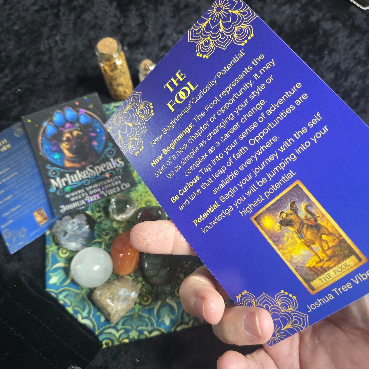 Mr. Luke's spiritual satchel