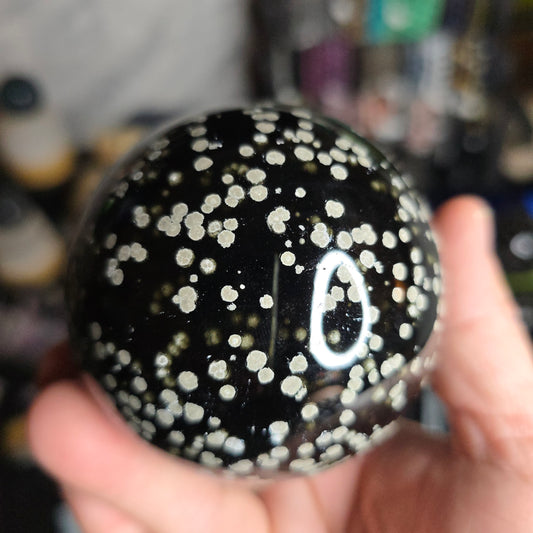 Stardust Obsidian sphere Mexico