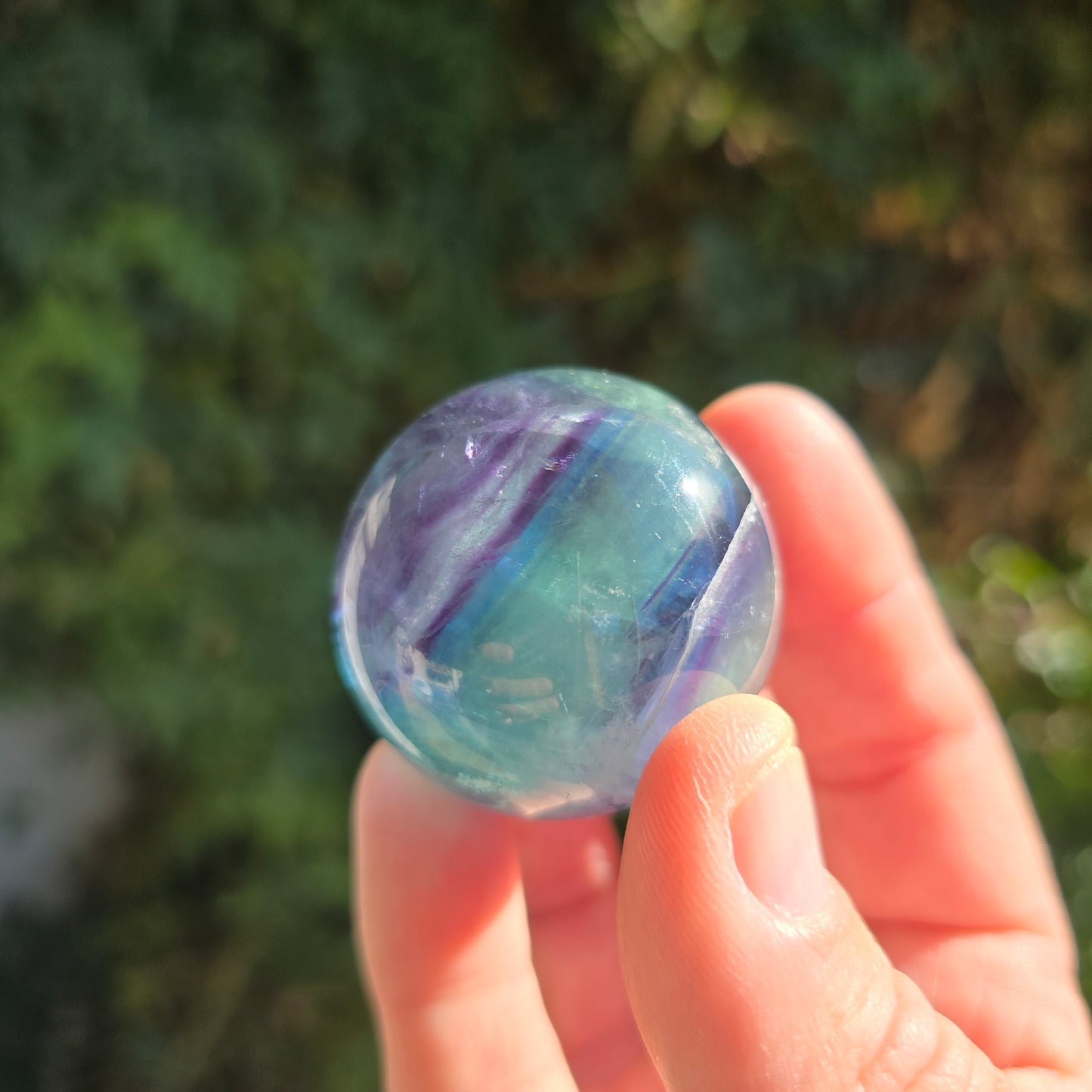 Fluorite sphere