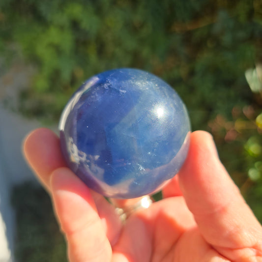 Fluorite sphere