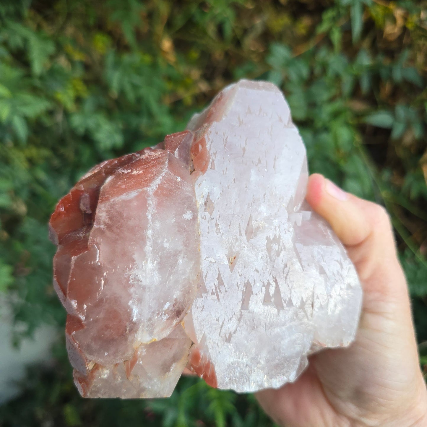 Red quartz from China