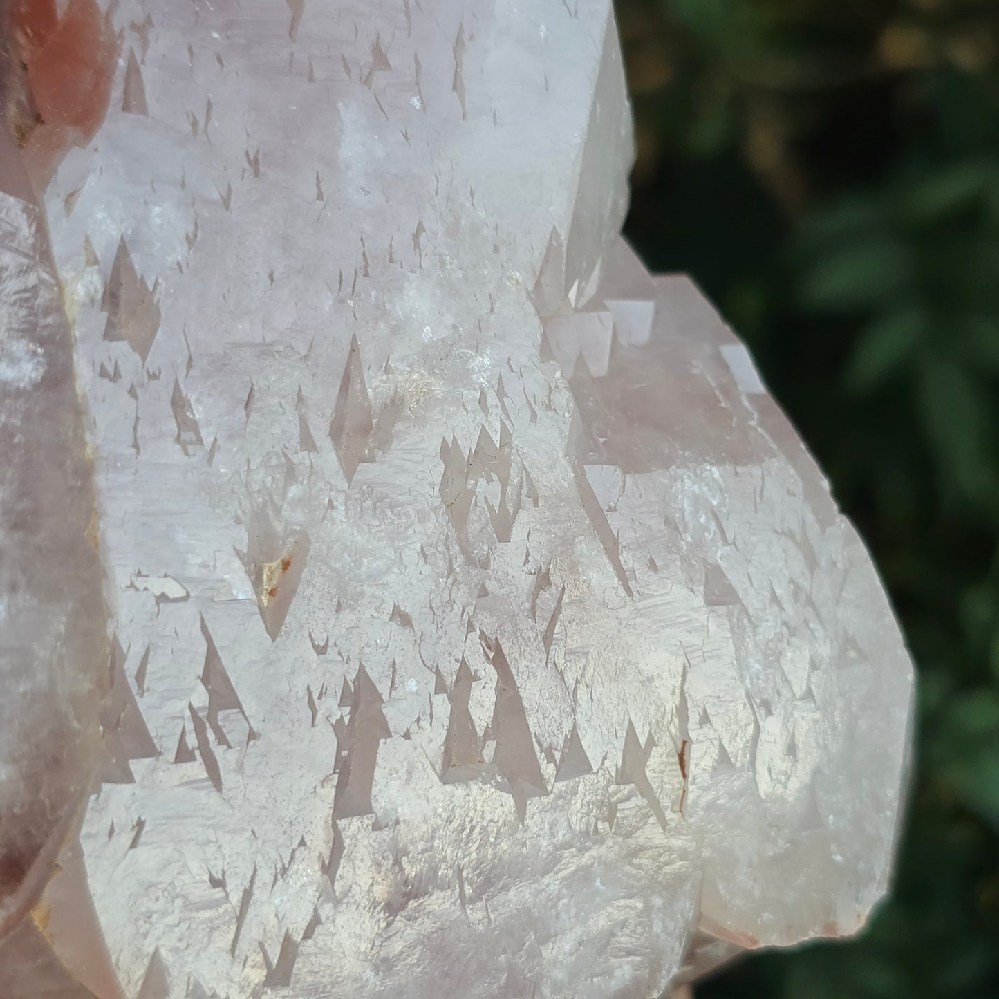 Red quartz from China