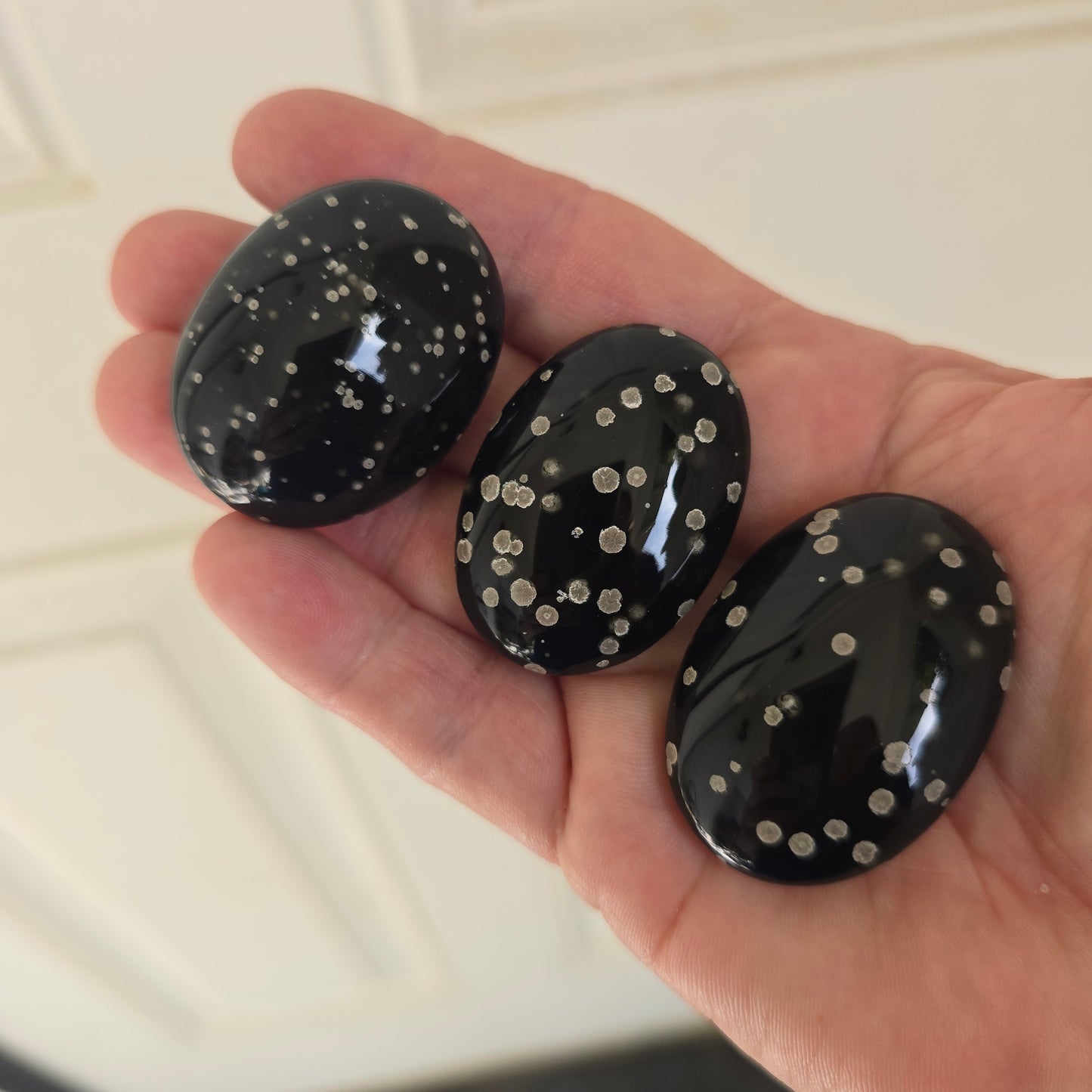 Stardust Obsidian oval Mexico
