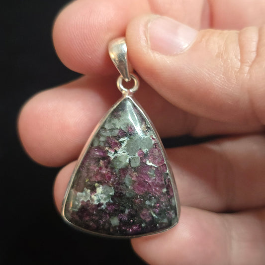 Eudialyte pendant