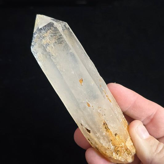 Colombian Blue smoke Lemurian Quartz