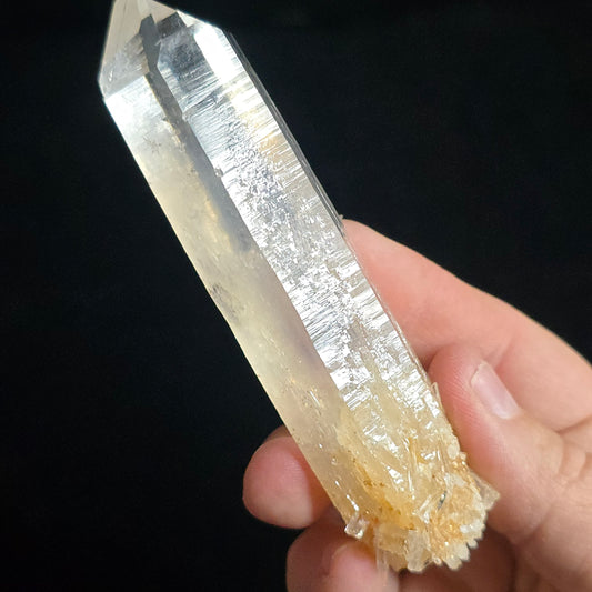 Colombian Blue smoke Lemurian Quartz